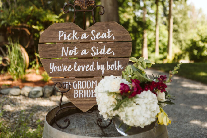 Snohomish Wedding Venue The Lookout Lodge Bride Groom Bridesmaid Groomsmen Woodland Wedding Venue with Mountain Views